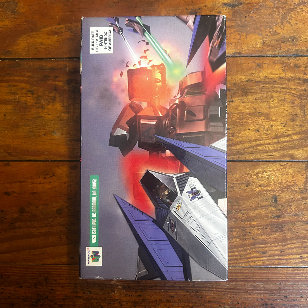 StarFox 64 Nintendo Power (1997) VHS