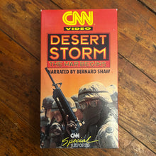 Load image into Gallery viewer, Desert Storm: The War Begins (1991) VHS
