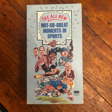 Load image into Gallery viewer, The All New Not-So-Great Moments in Sports (1985) VHS
