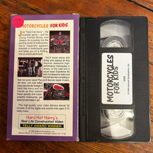 Load image into Gallery viewer, Hard Hat Harry's Real Life Motorcycles For Kids (1996) VHS
