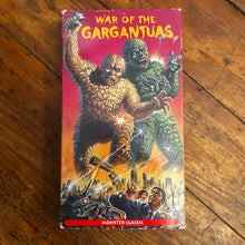 Load image into Gallery viewer, The War of the Gargantuas (1966) VHS
