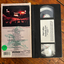 Load image into Gallery viewer, Phil Collins: Seriously Live (1990) VHS
