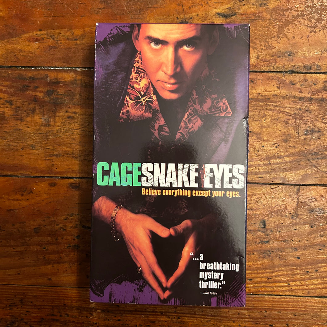 Snake Eyes (1998) VHS
