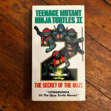 Load image into Gallery viewer, Teenage Mutant Ninja Turtles II: The Secret of the Ooze (1991) VHS
