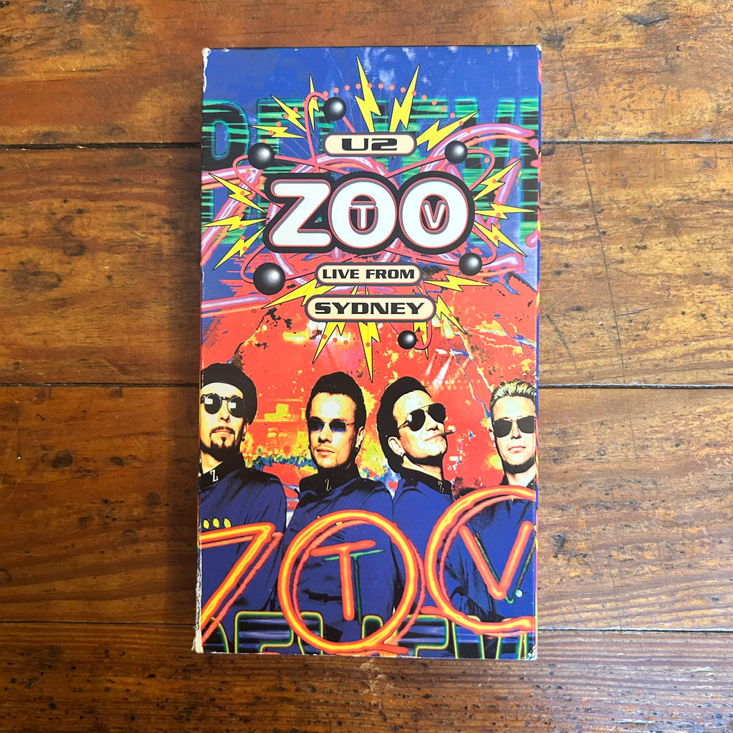 U2: Zoo TV Live from Sydney (1994) VHS