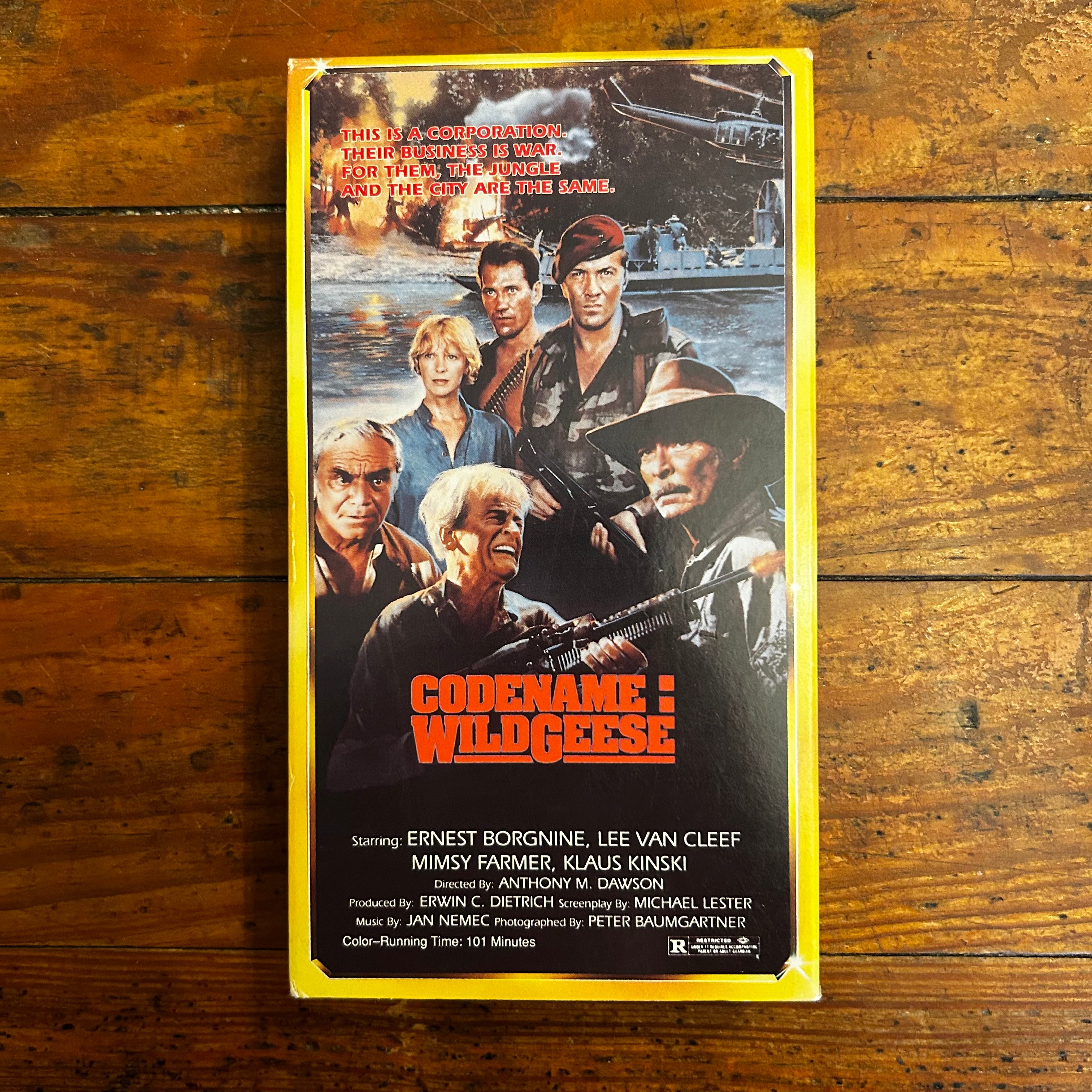 Code Name: Wild Geese (1984) VHS – Hail - Records and Oddities