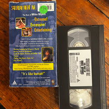 Load image into Gallery viewer, Saturday Night Live: The Best of Mike Myers (1998) VHS
