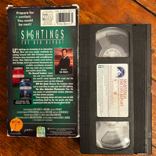 Load image into Gallery viewer, Sightings: The UFO Report (1996) VHS
