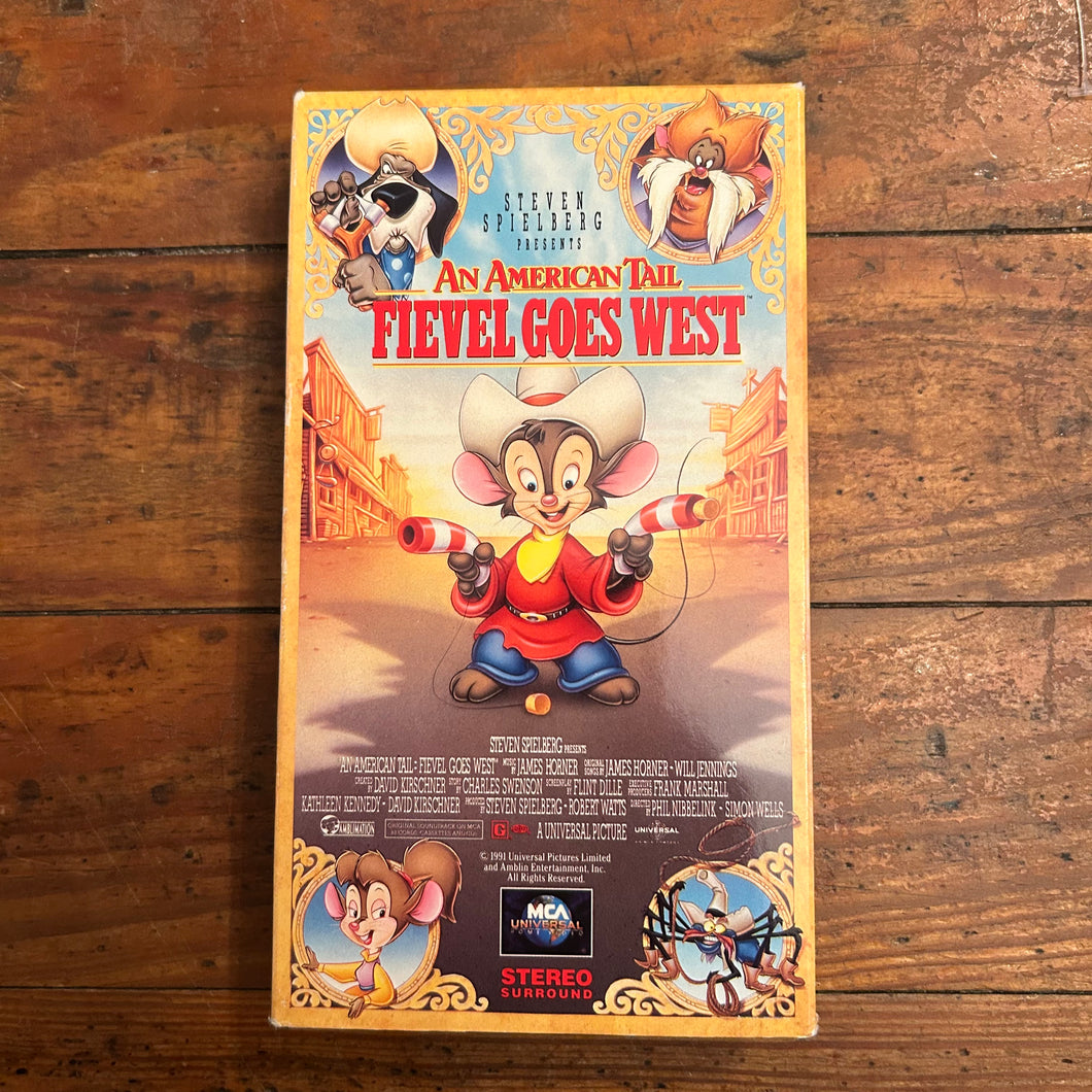 An American Tail: Fievel Goes West (1991) VHS