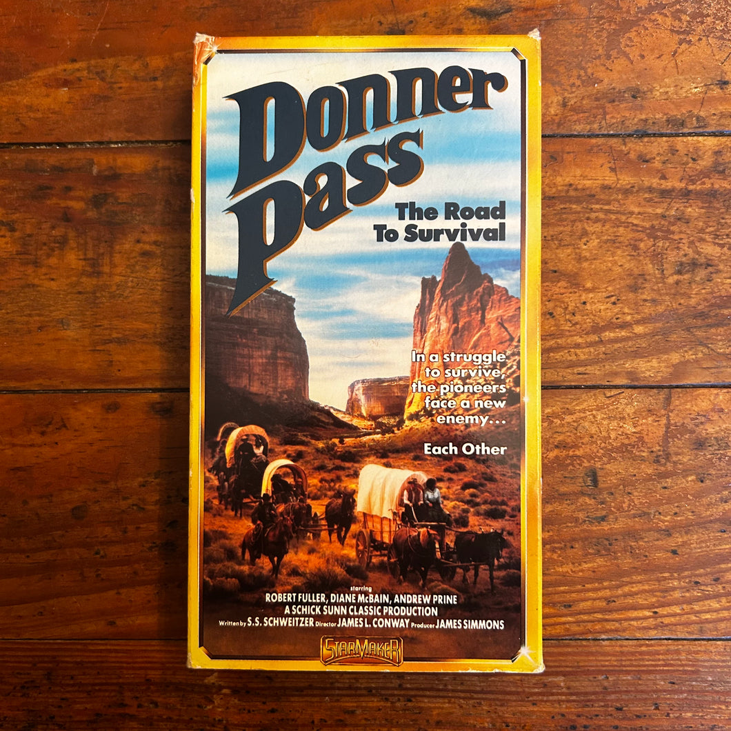 Donner Pass: The Road to Survival (1978) VHS