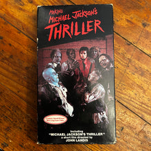 Load image into Gallery viewer, Making Michael Jackson's Thriller (1983) VHS
