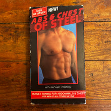 Load image into Gallery viewer, Men of Steel: Abs Chest of Steel (1995) VHS
