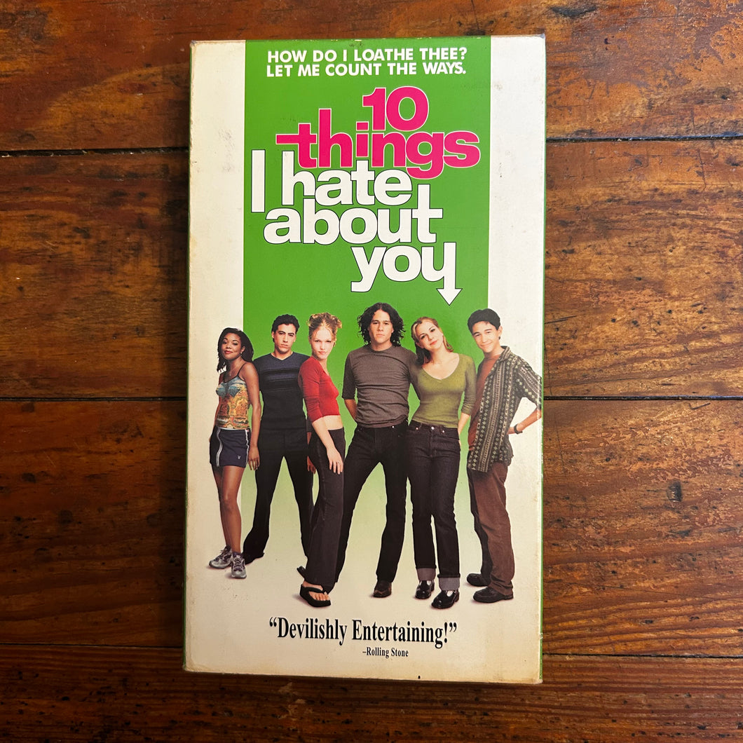 10 Things I Hate About You (1999) VHS