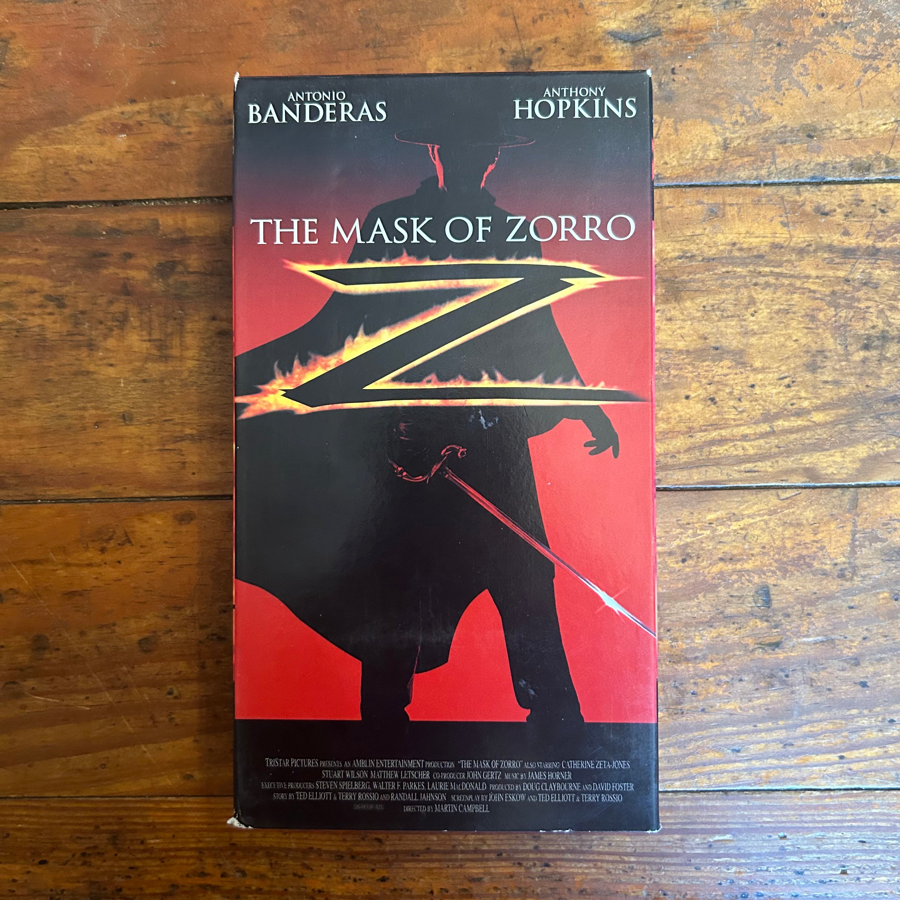 The Mask of Zorro (1998) VHS – Hail - Records and Oddities