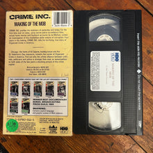 Load image into Gallery viewer, Crime Inc.: Making of the Mob (1984) VHS
