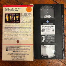 Load image into Gallery viewer, Superman IV: The Quest for Peace (1987) VHS
