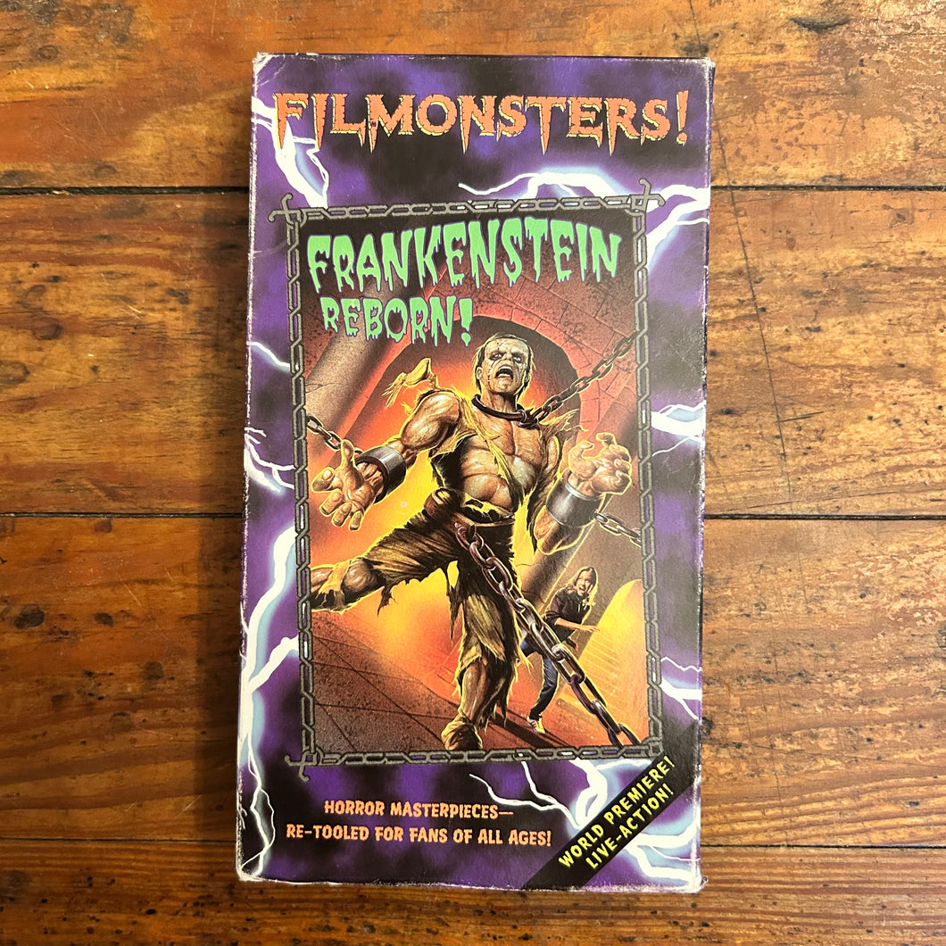 Frankenstein Reborn! (1998) VHS