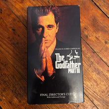 Load image into Gallery viewer, The Godfather Part III (1990) 2-Tape VHS
