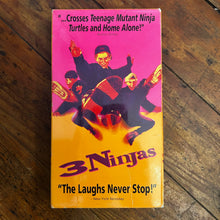Load image into Gallery viewer, 3 Ninjas (1992) VHS
