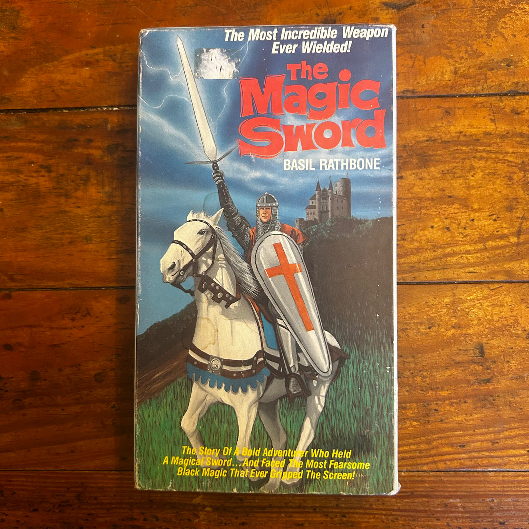 The Magic Sword (1962) VHS