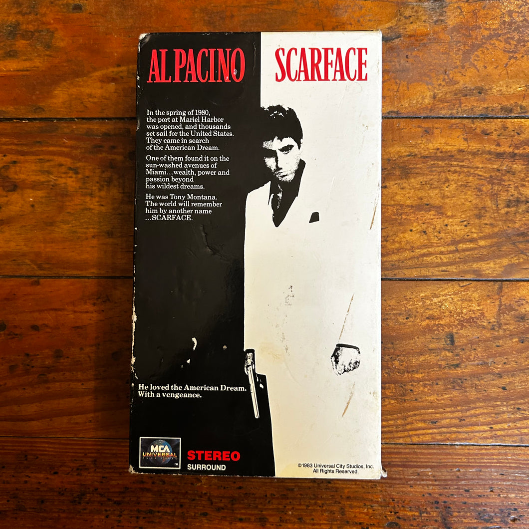 Scarface (1983) 2-Tape VHS