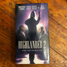 Load image into Gallery viewer, Highlander 2: The Quickening (1991) VHS
