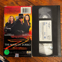 Load image into Gallery viewer, The Mask of Zorro (1998) VHS
