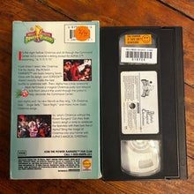 Load image into Gallery viewer, Mighty Morphin Power Rangers: Alpha's Magical Christmas (1994) VHS
