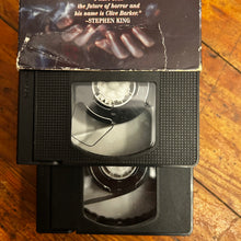 Load image into Gallery viewer, Hellraiser (1987) &amp; Hellraiser 2: Hellbound (1988) 2-TAPE VHS
