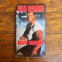 Load image into Gallery viewer, Death Warrant (1990) VHS
