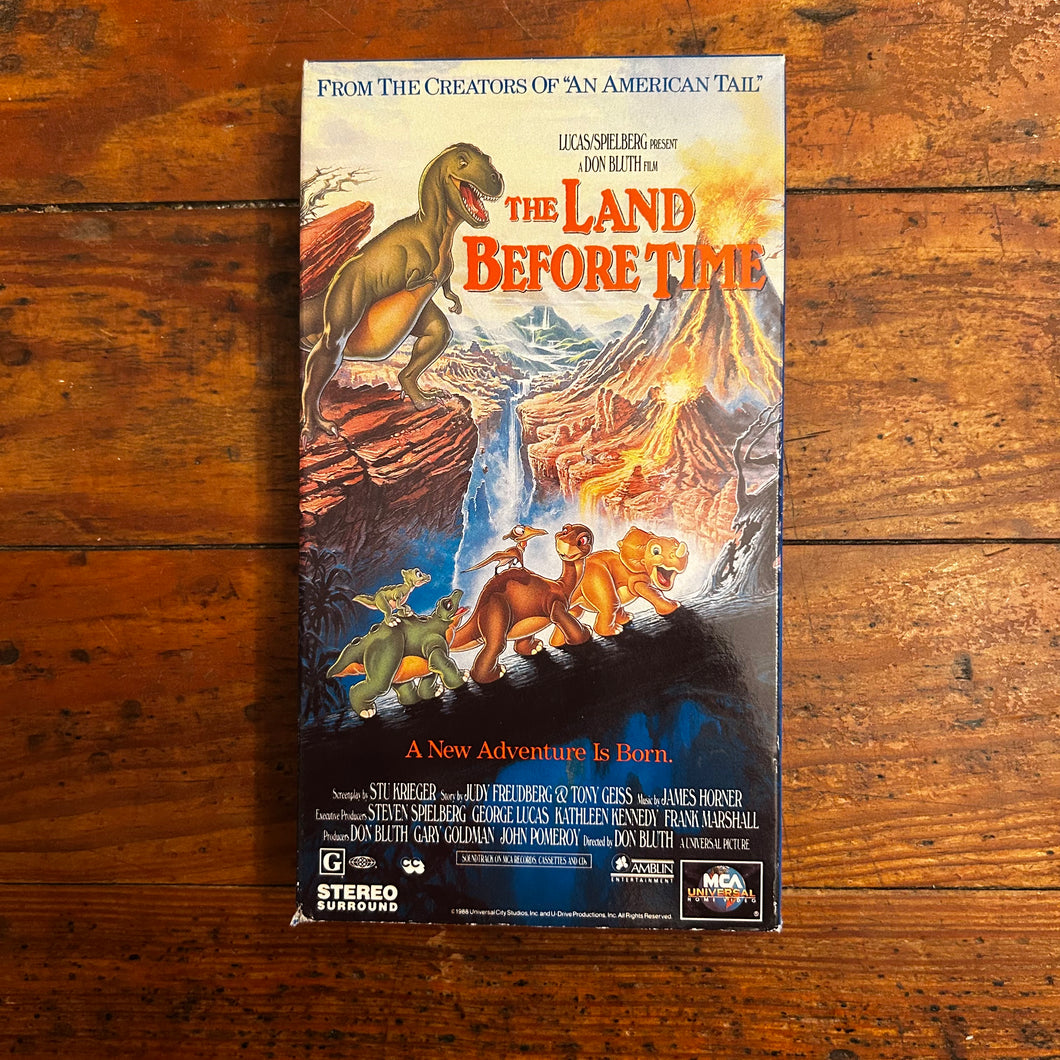 The Land Before Time (1988) VHS