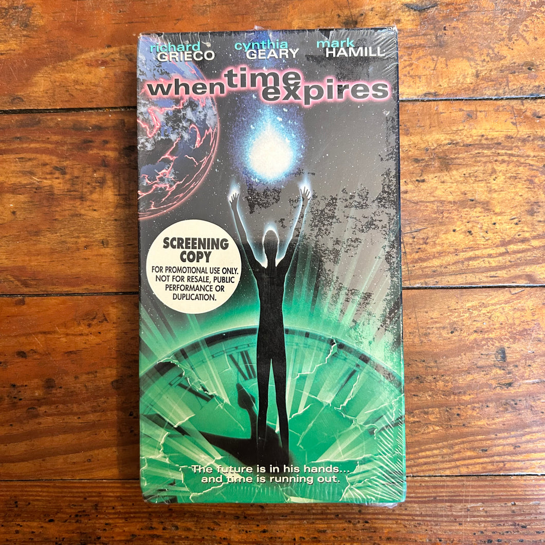 When Time Expires (1997) SEALED SCREENING COPY VHS