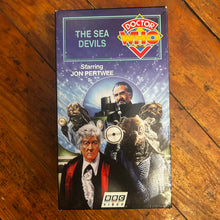 Load image into Gallery viewer, Doctor Who: The Sea Devils Parts 1 &amp; 2 (1972) 2-Tape VHS
