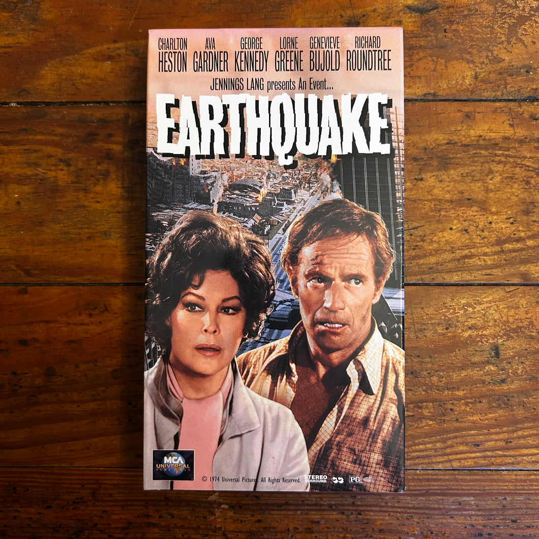 Earthquake (1974) VHS