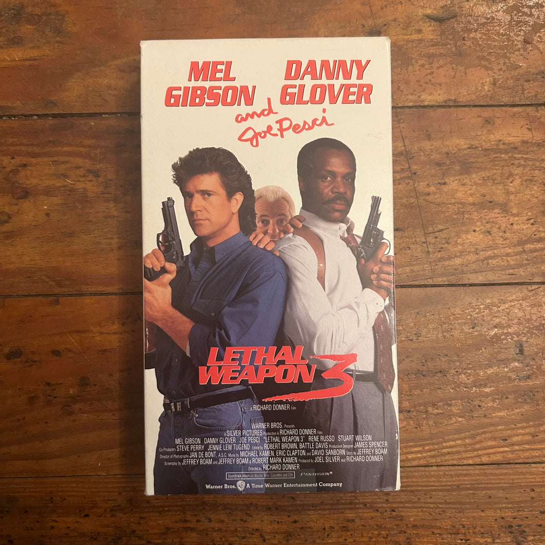 Lethal Weapon 3 (1992) VHS