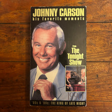 Load image into Gallery viewer, Johnny Carson: His Favorite Moments '80s &amp; '90s (1994) VHS
