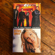 Load image into Gallery viewer, N Sync &amp; Britney Spears: Your #1 Video Requests... And More! (2000) VHS
