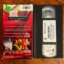 Load image into Gallery viewer, Basic Instinct (1992) [DIRECTOR'S CUT] VHS
