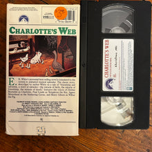 Load image into Gallery viewer, Charlotte's Web (1973) VHS
