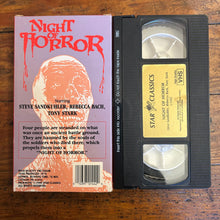 Load image into Gallery viewer, Night of Horror (1981) VHS
