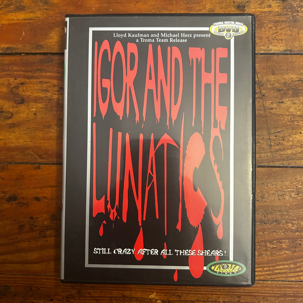 Igor and the Lunatics (1985) DVD