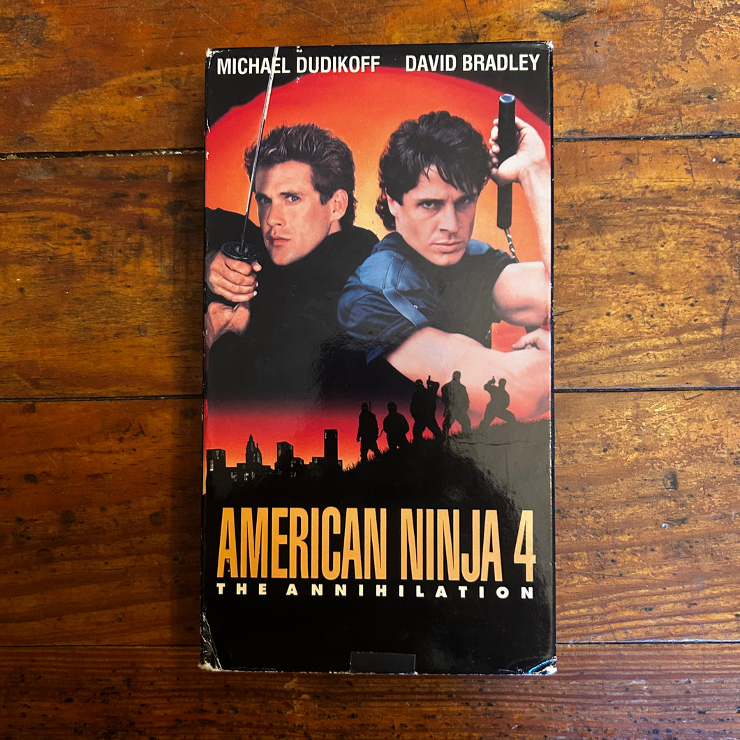 American Ninja 4: The Annihilation (1990) VHS