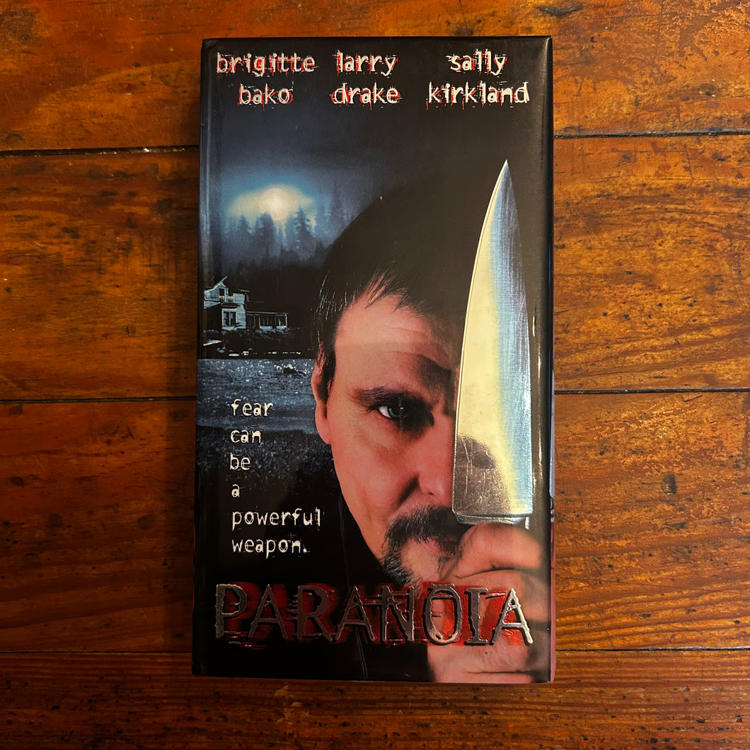 Paranoia (1997) VHS
