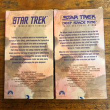 Load image into Gallery viewer, STAR TREK &quot;The Trouble With Tribbles&quot; (1967) &amp; STAR TREK: DEEP SPACE NINE &quot;Trials And Tribble-ations&quot; (1996) 2 Tapes VHS
