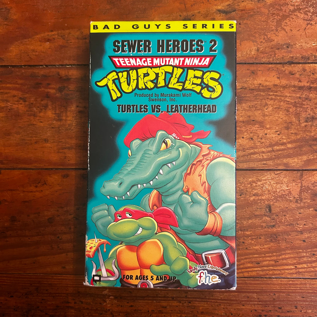 Teenage Mutant Ninja Turtles: Turtles Vs. Leather-Head (1989) VHS