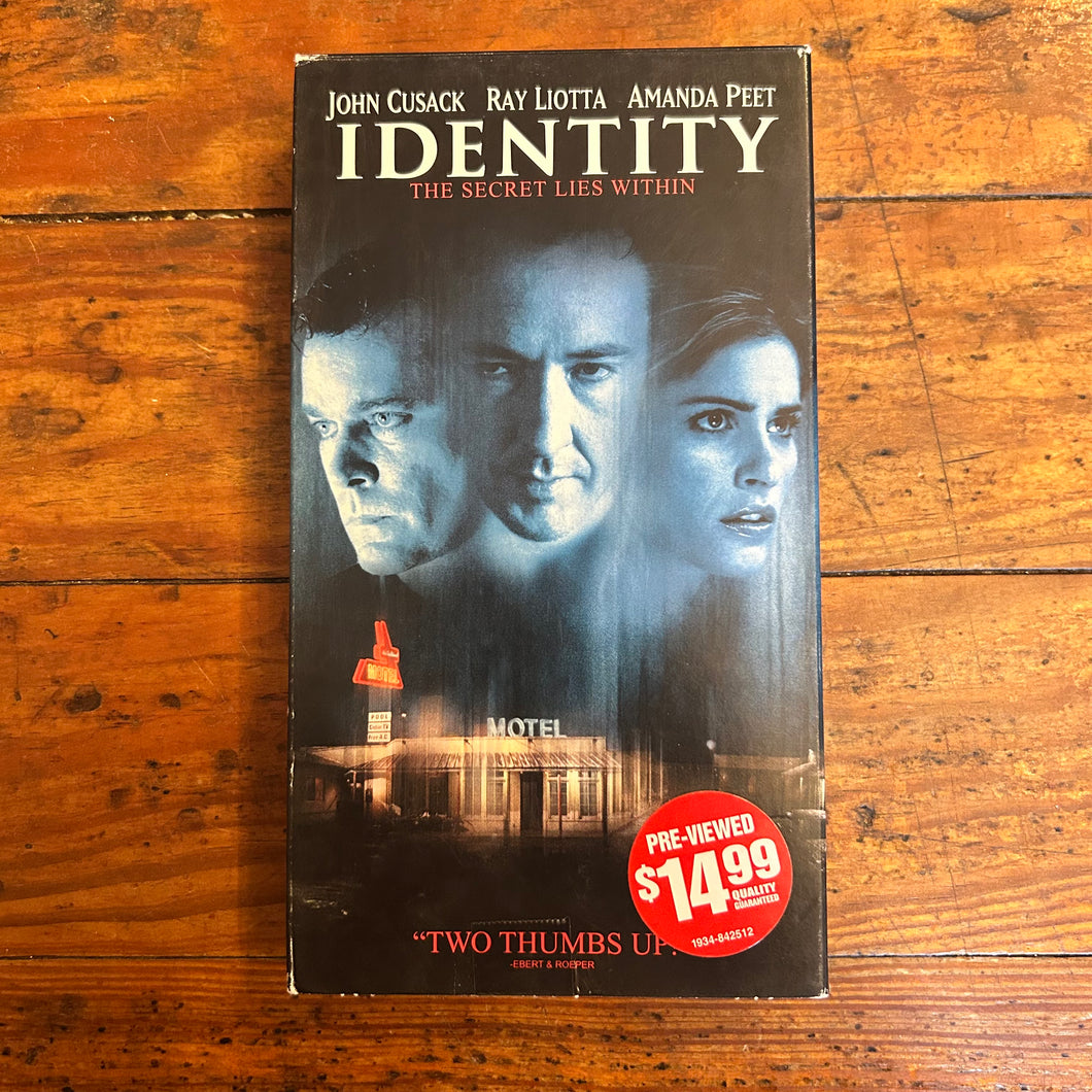 Identity (2003) VHS
