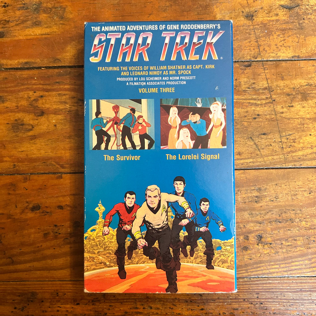 Star Trek: The Animated Series Vol. 3 (1973) VHS