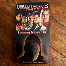 Load image into Gallery viewer, Urban Legends: Final Cut (2000) VHS
