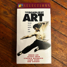 Load image into Gallery viewer, The Deadliest Art: The Best of the Martial Arts Films (1990) VHS
