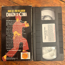 Load image into Gallery viewer, Dragon And The Cobra (1980) VHS
